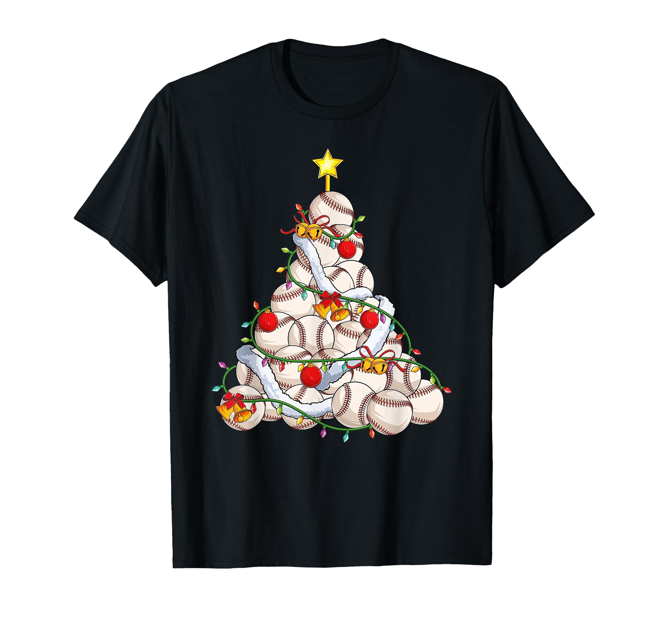 Baseball Tree Pajamas Player Coach T-Shirt - Custom Art Print Unisex - T-Shirt, Sweatshirt, Hoodie