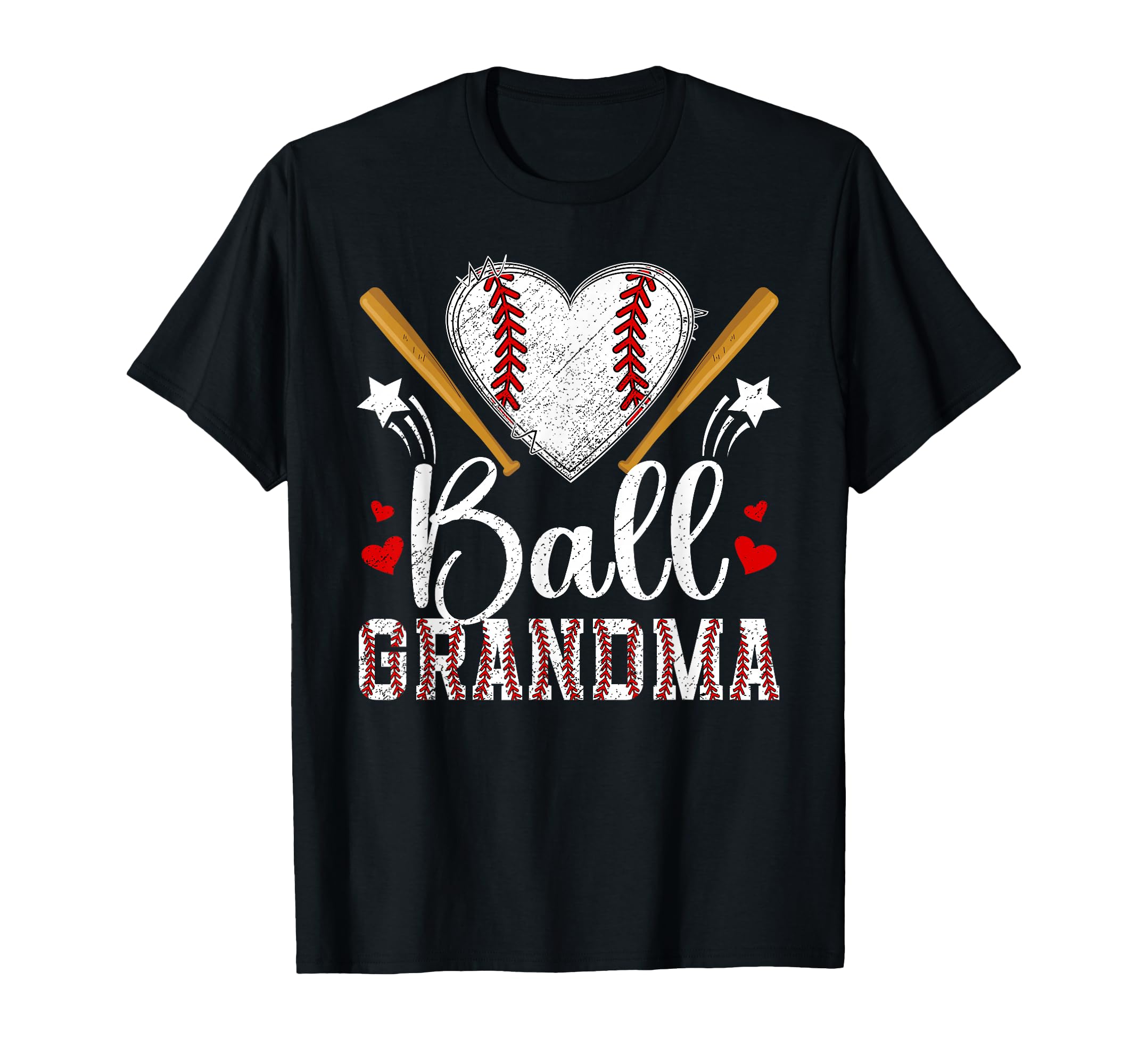 Ball Grandma Baseball Grandma T-Shirt - Aesthetic Graphic for Adults - T-Shirt, Sweatshirt, Hoodie