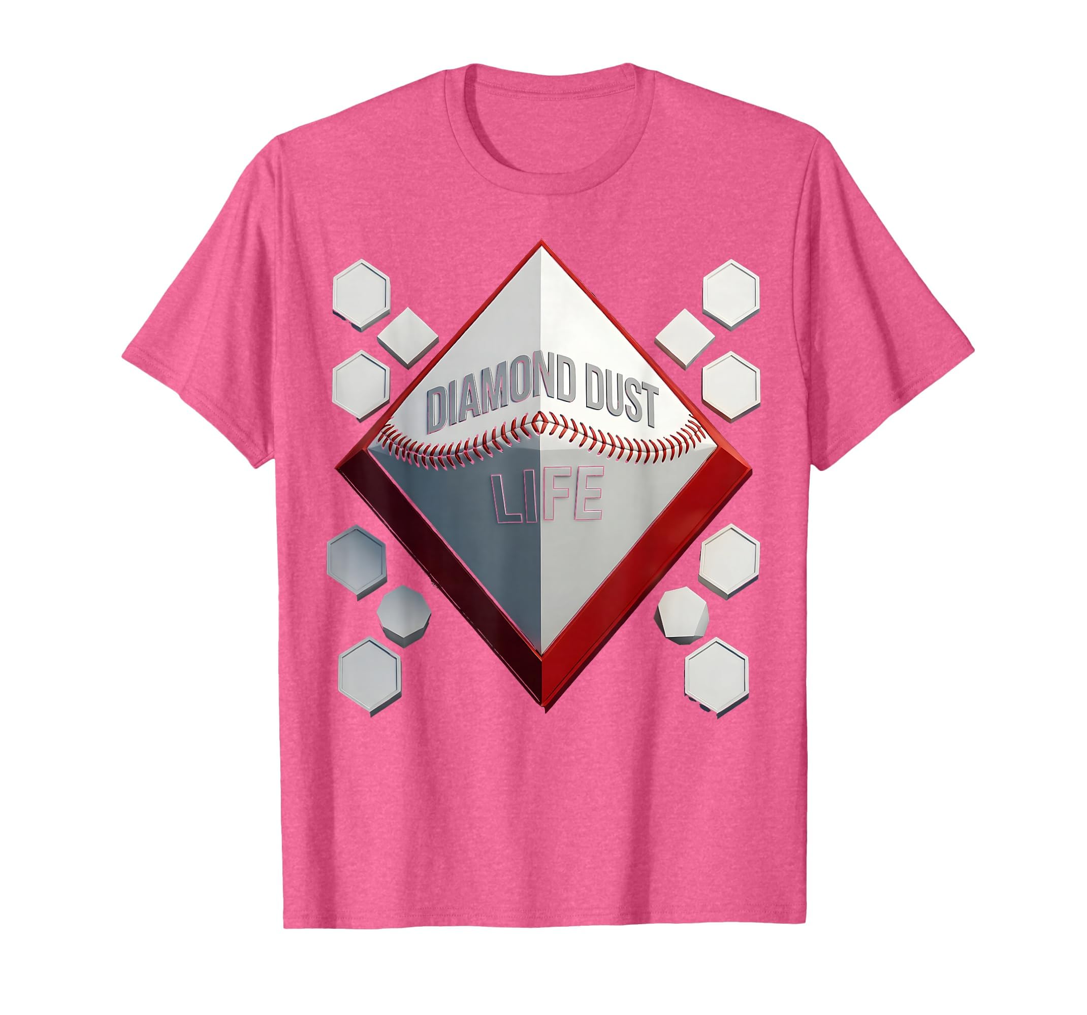 Diamond Dust Life Mom Baseball T-Shirt - Aesthetic Graphic Unisex - T-Shirt, Sweatshirt, Hoodie