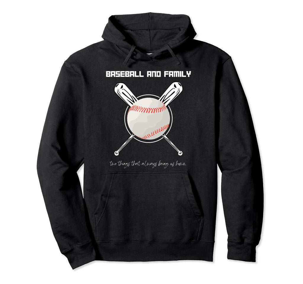 Baseball And Family Hoodie - Custom Art Print Unisex - T-Shirt, Sweatshirt, Hoodie