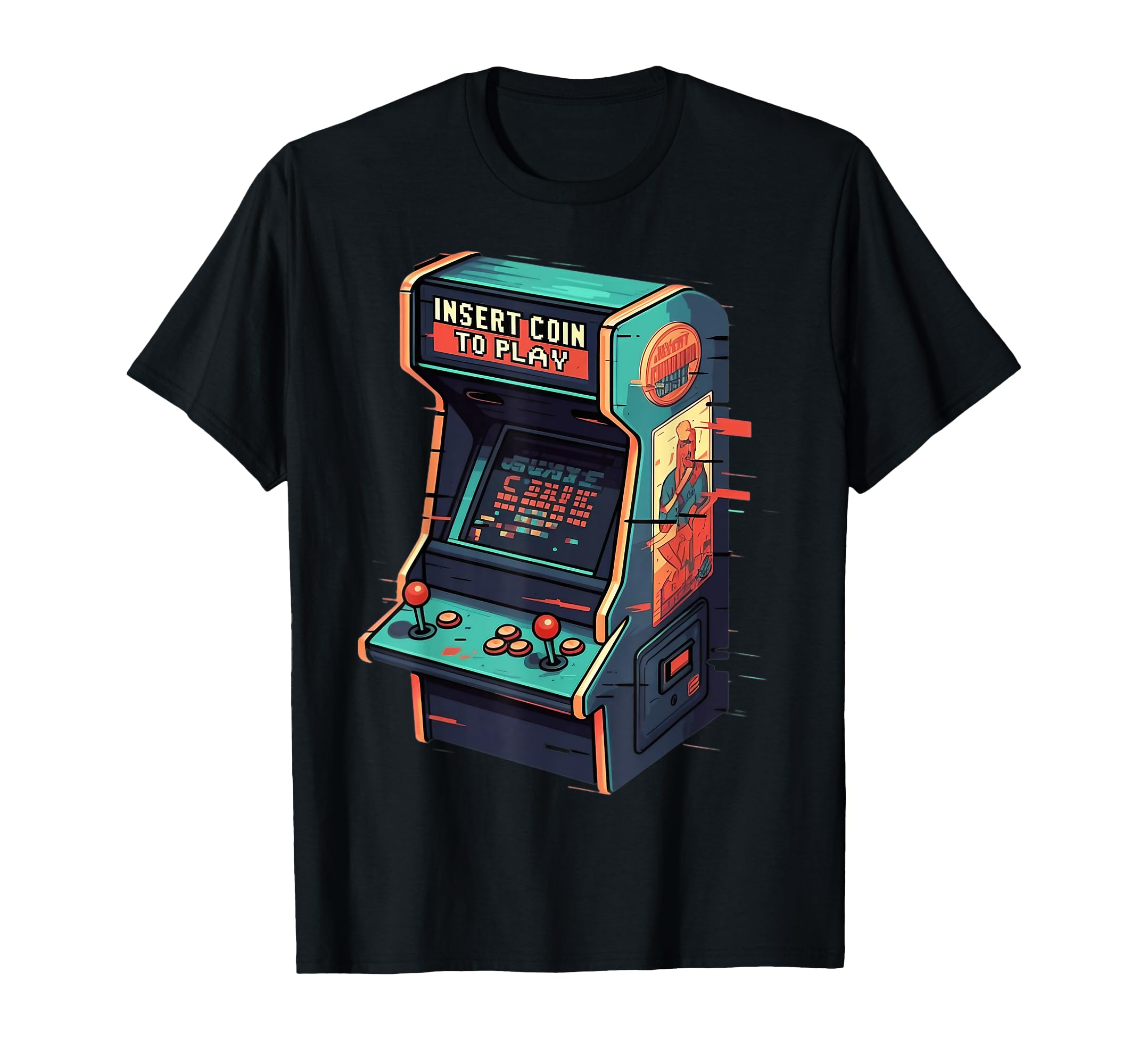 Arcade Gaming Nostalgia T-Shirt - Casual Everyday Wear for Adults - T-Shirt, Sweatshirt, Hoodie
