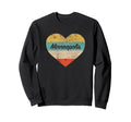 I Love Minneapolis Minnesota Sweatshirt - Custom Art Print Men Women - T-Shirt, Sweatshirt, Hoodie
