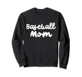 Baseball Mom Typography Gifts Hoodie - Streetwear Style for Adults - T-Shirt, Sweatshirt, Hoodie