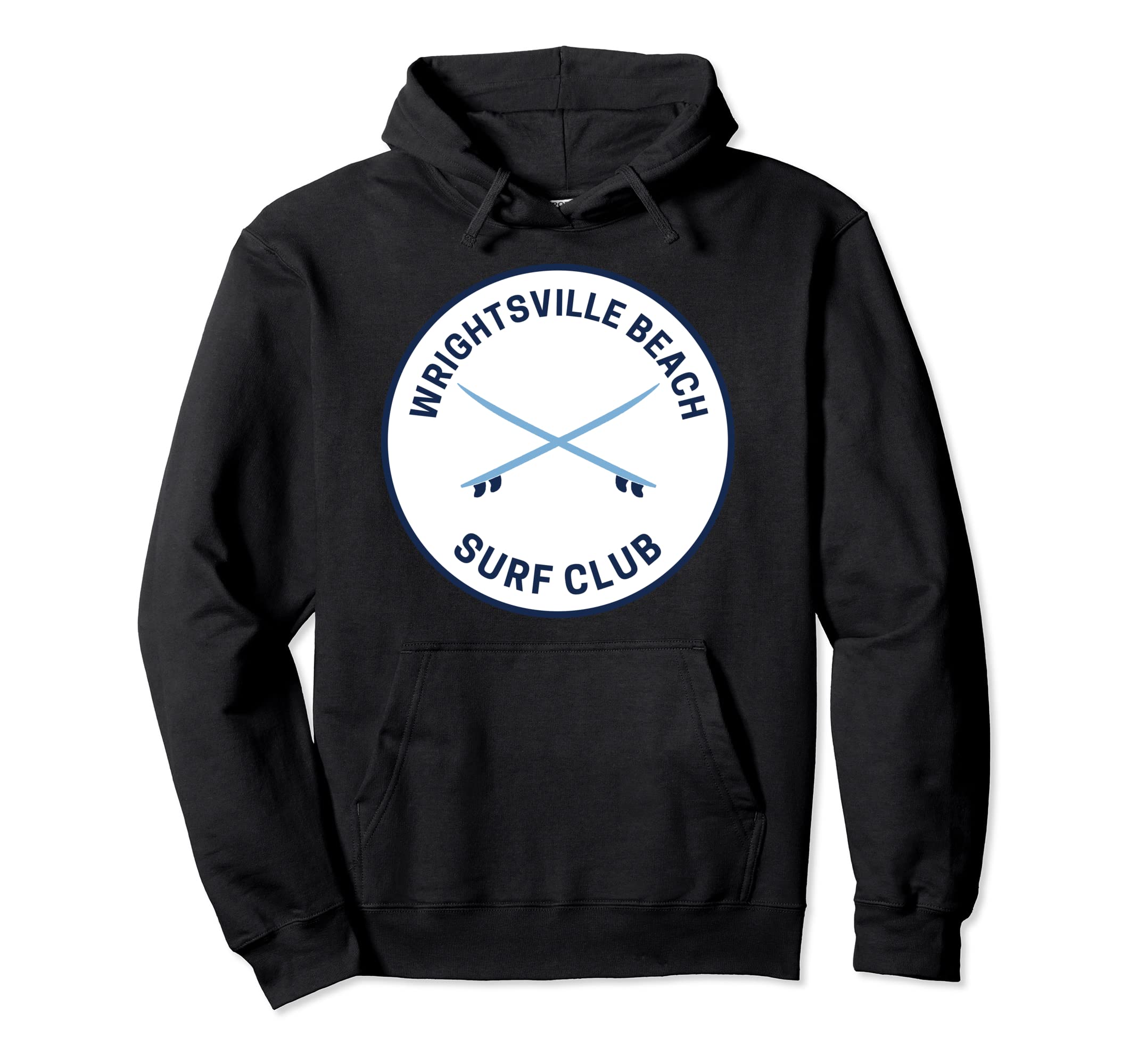 Wrightsville Beach Nc Surf Club Hoodie - Graphic Print Men Women - T-Shirt, Sweatshirt, Hoodie