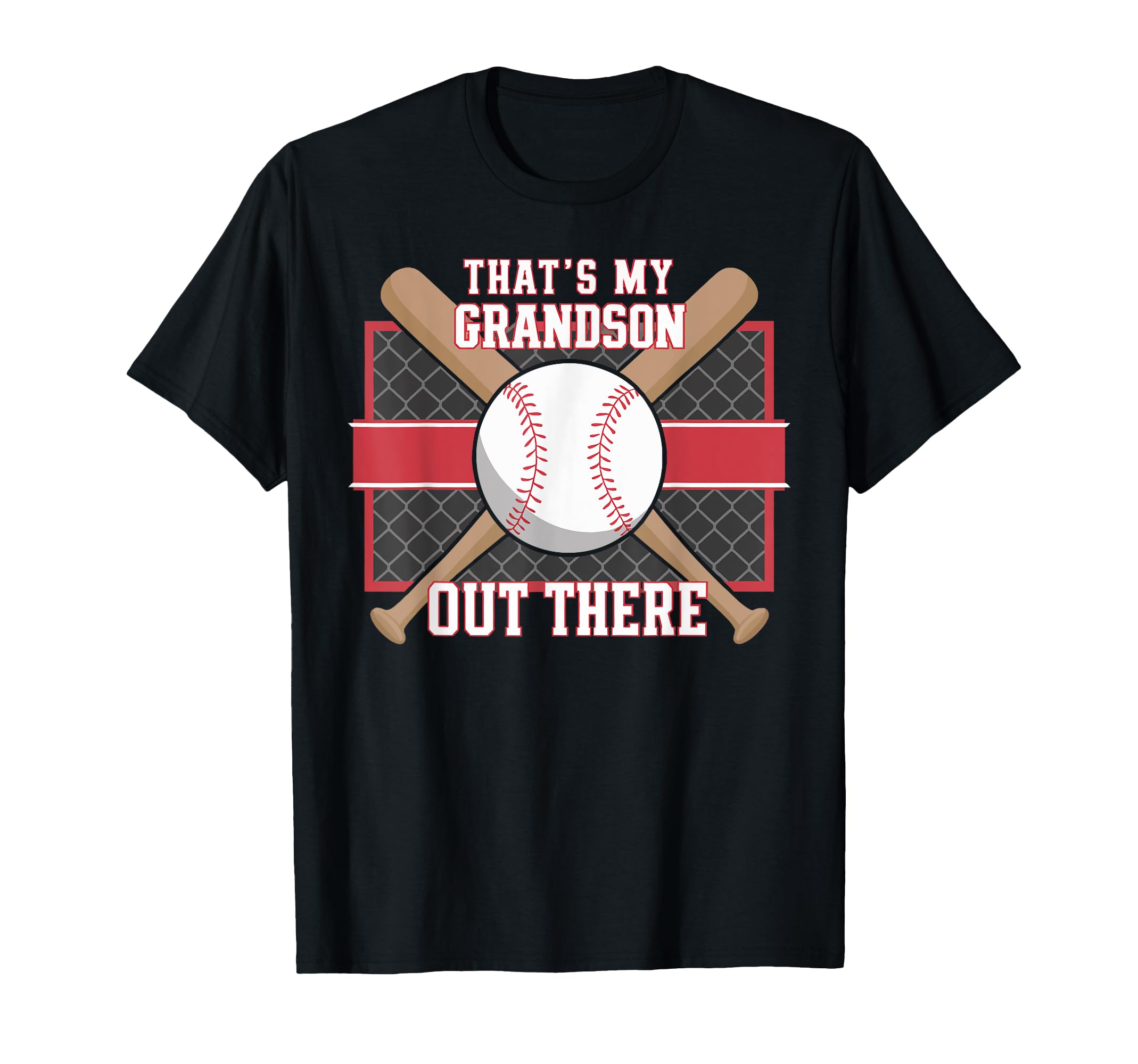 Baseball Grandpa Grandfather T-Shirt - Fun Novelty Design for Adults - T-Shirt, Sweatshirt, Hoodie