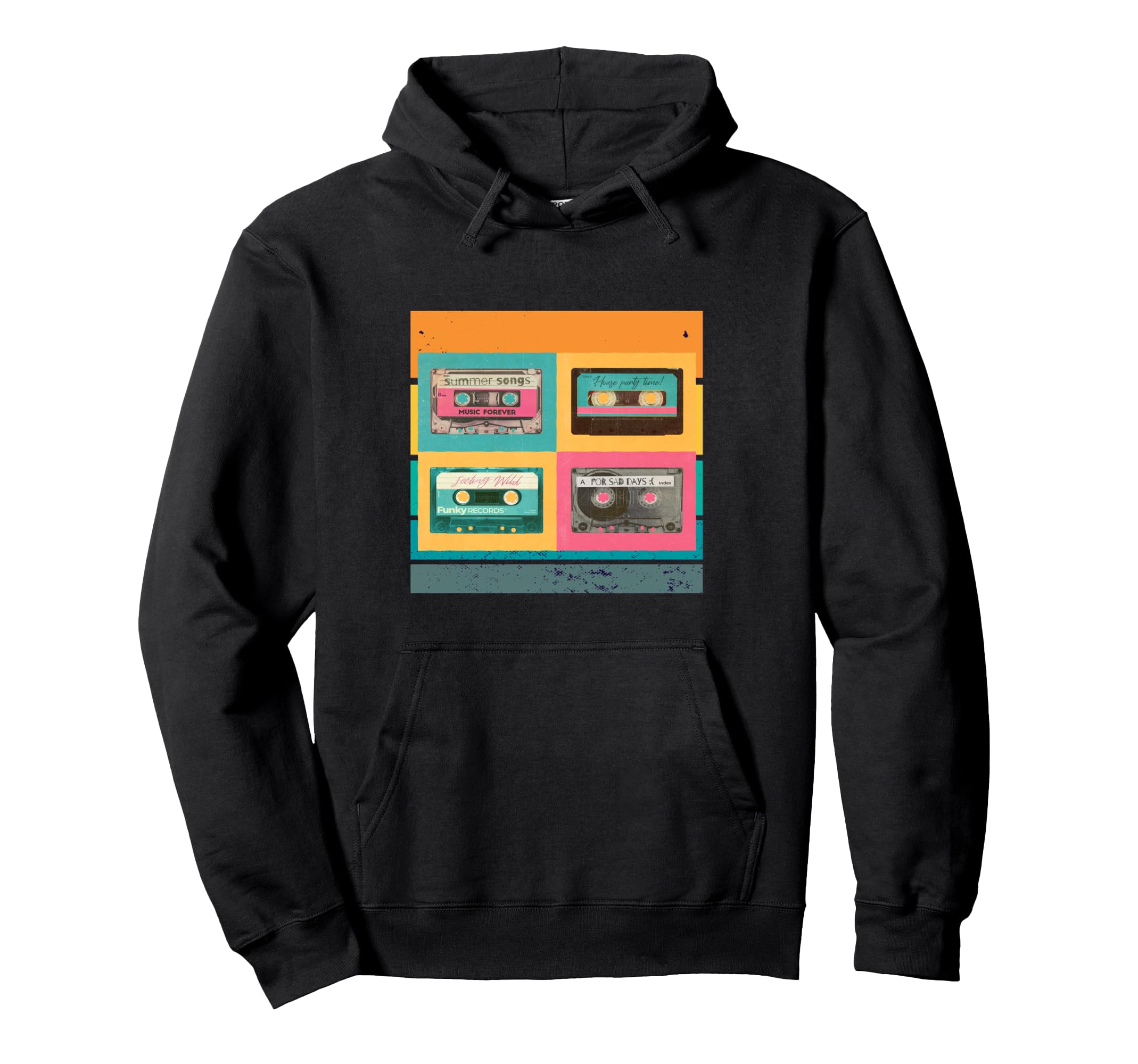 Music Lovers Cassette Good Days Summer Hoodie - Unique Graphic Unisex - T-Shirt, Sweatshirt, Hoodie