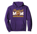 Game Day Purple Yellow Croquette Bow Hoodie - Custom Art Print Men Women - T-Shirt, Sweatshirt, Hoodie