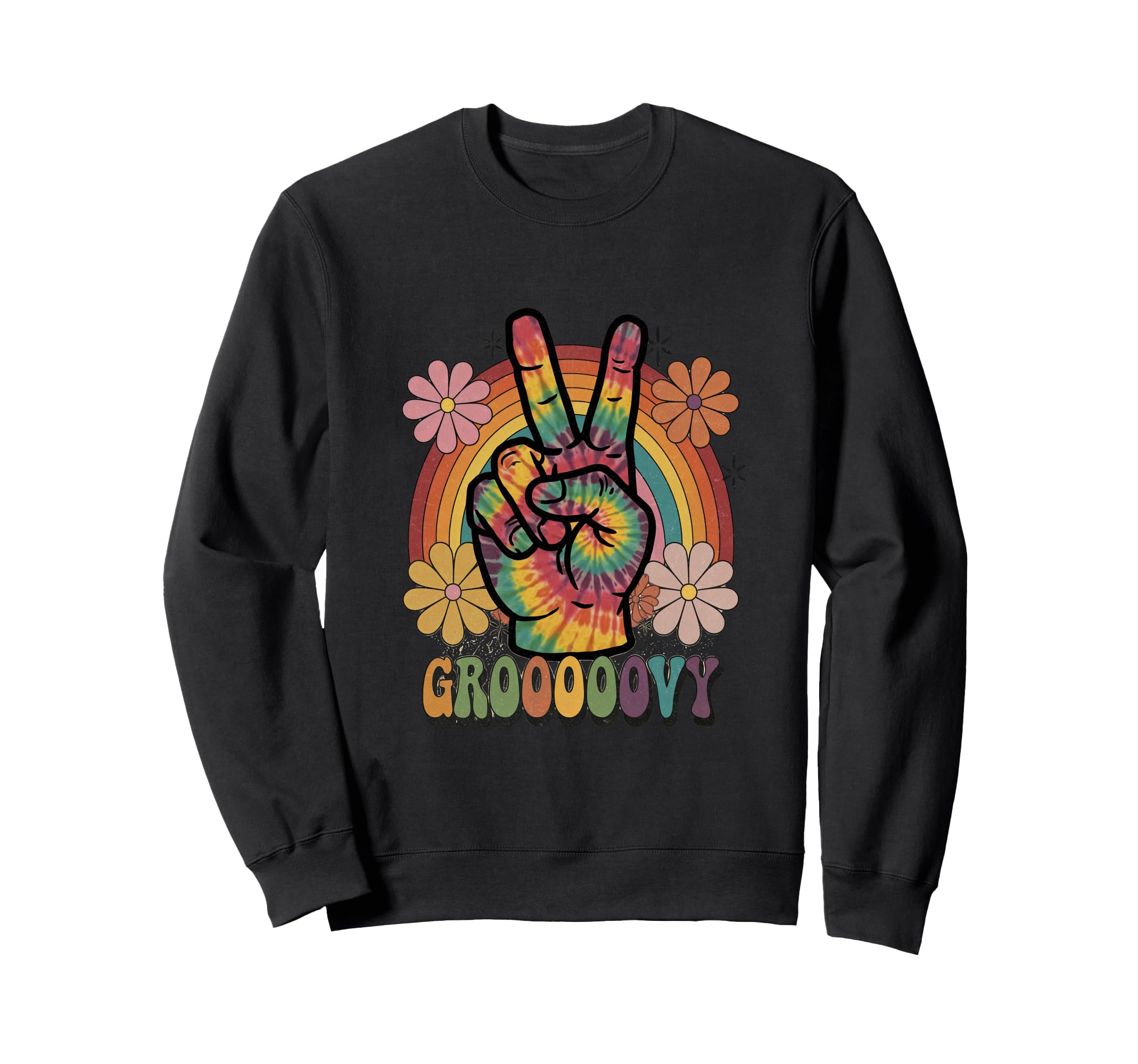 Groovy Grooooovy Discoball Party Sweatshirt - Aesthetic Graphic for Adults - T-Shirt, Sweatshirt, Hoodie