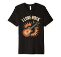 I Love Rock Guitar Music Vibes Energy T-Shirt - Unique Graphic for Adults - T-Shirt, Sweatshirt, Hoodie