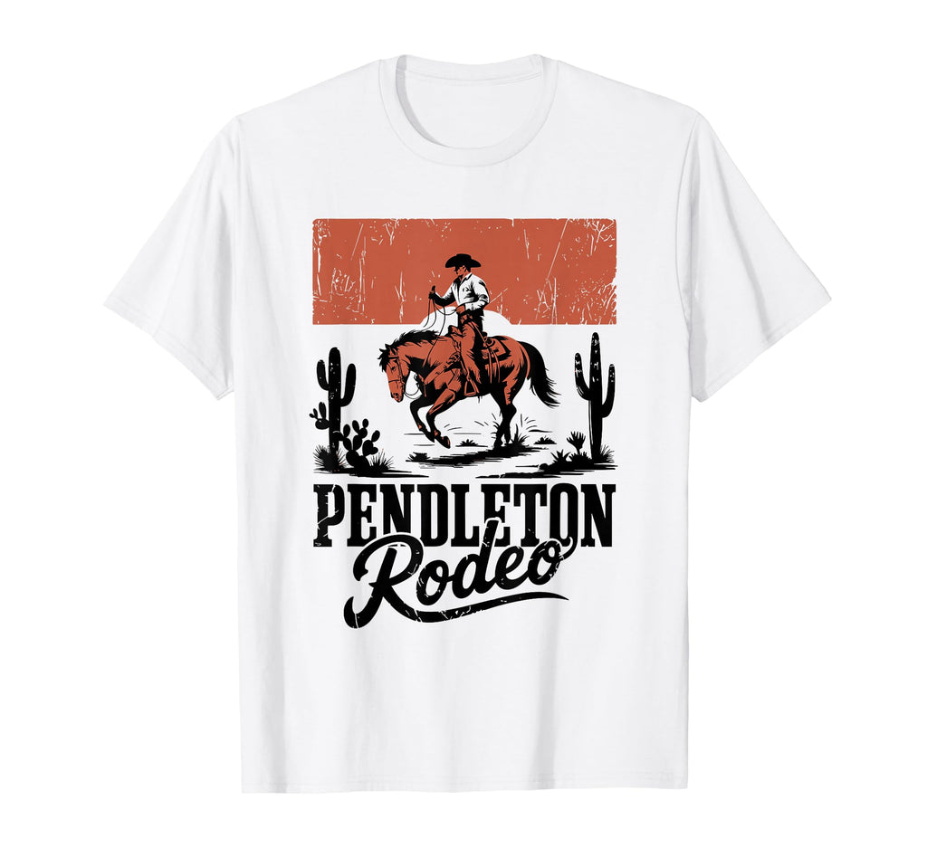 Cowboy Western Horse Bronc Riding T-Shirt - Streetwear Style Men Women - T-Shirt, Sweatshirt, Hoodie