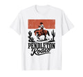 Cowboy Western Horse Bronc Riding T-Shirt - Streetwear Style Men Women - T-Shirt, Sweatshirt, Hoodie
