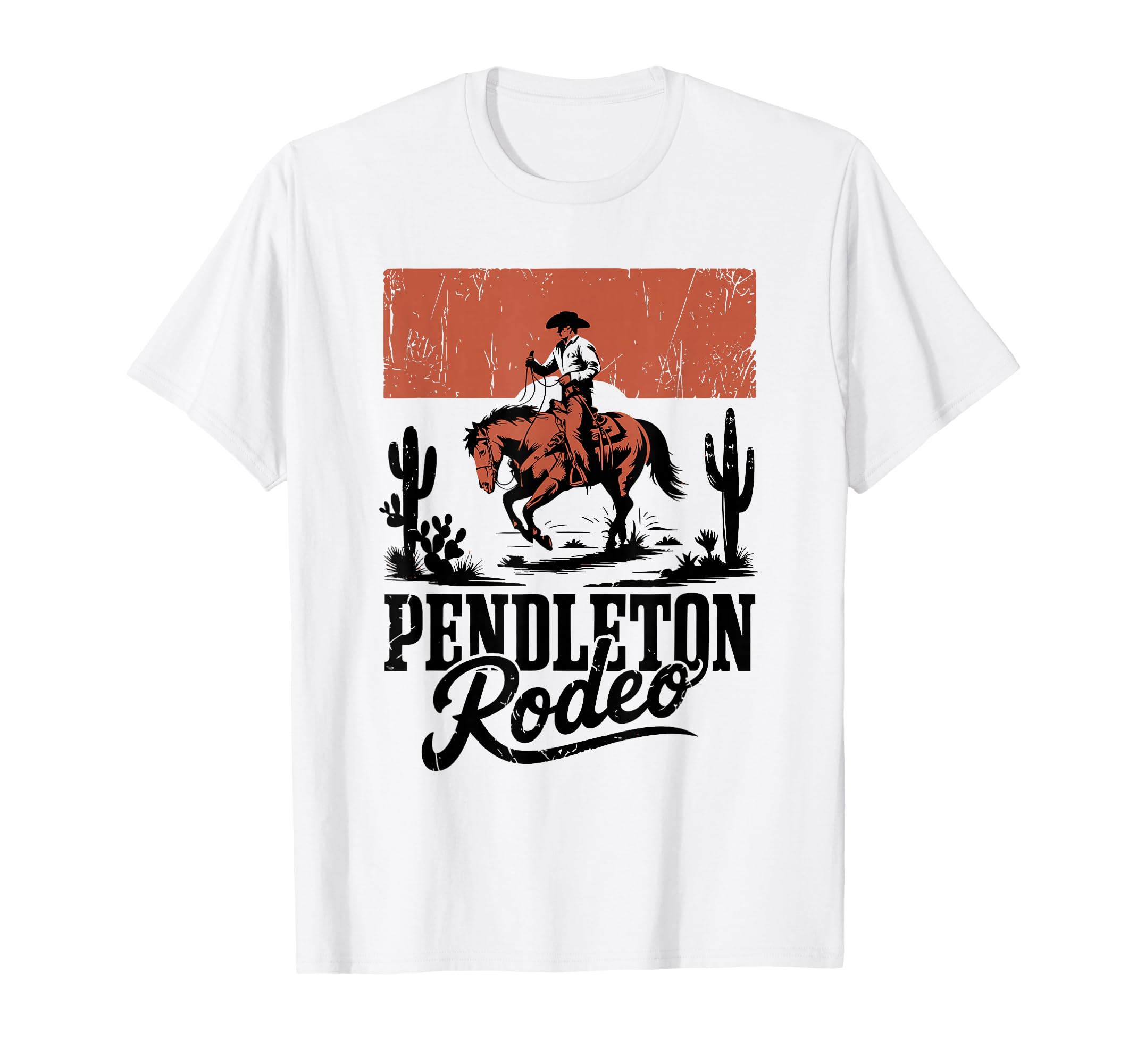 Cowboy Western Horse Bronc Riding T-Shirt - Streetwear Style Men Women - T-Shirt, Sweatshirt, Hoodie