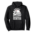 Baseball Dad Proud Dad Baseball 2025 Hoodie - Minimalist Print Men Women - T-Shirt, Sweatshirt, Hoodie