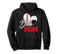 Ball Mom Soccer Baseball Mom Baseball Hoodie - Trendy Graphic for Adults - T-Shirt, Sweatshirt, Hoodie