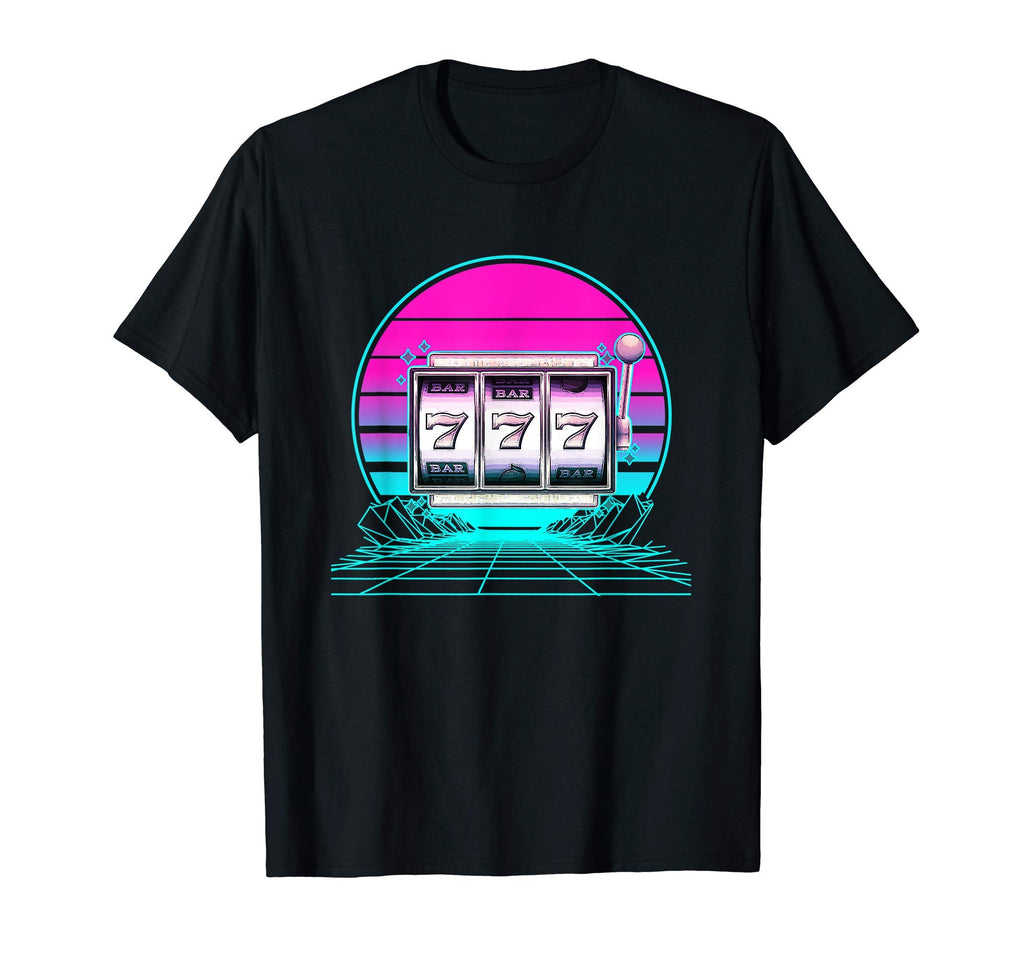 Sunset Slot Machine T-Shirt - Novelty Apparel Unisex - T-Shirt, Sweatshirt, Hoodie