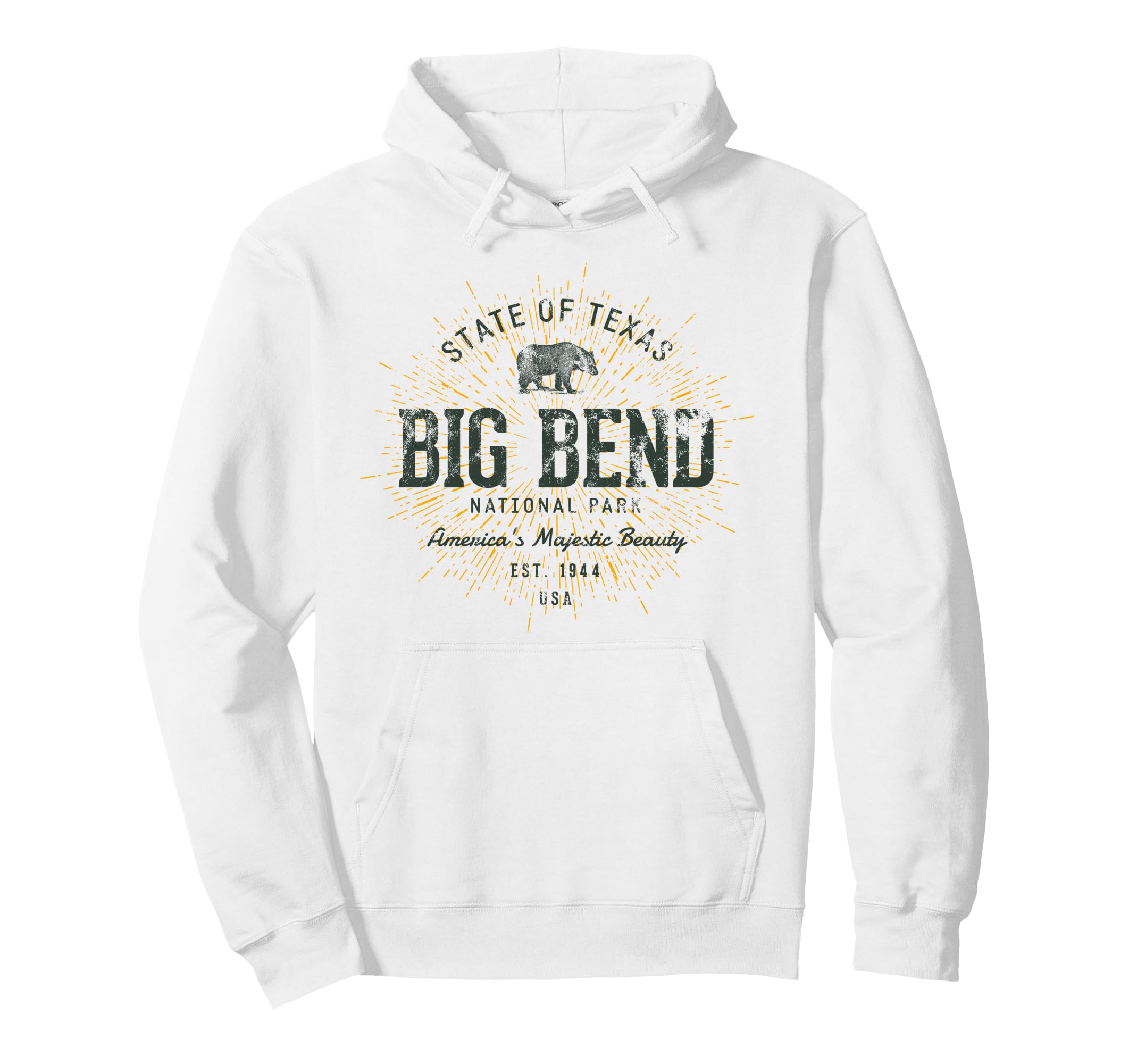 Big Bend National Park Hoodie - Casual Everyday Wear Unisex - T-Shirt, Sweatshirt, Hoodie