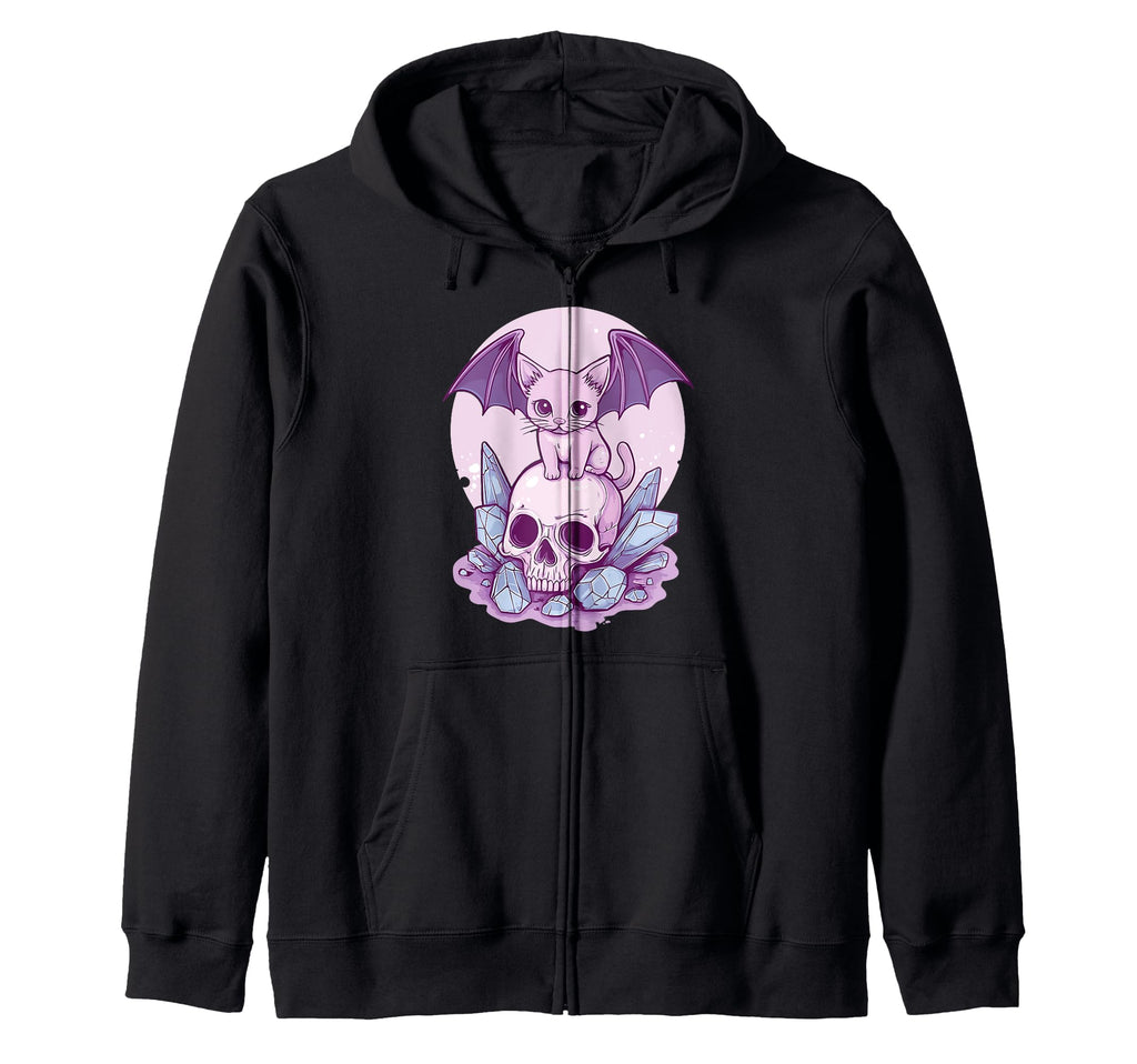 Pastel Goth Anime Manga Vaporwave Hoodie - Unique Graphic Men Women - T-Shirt, Sweatshirt, Hoodie