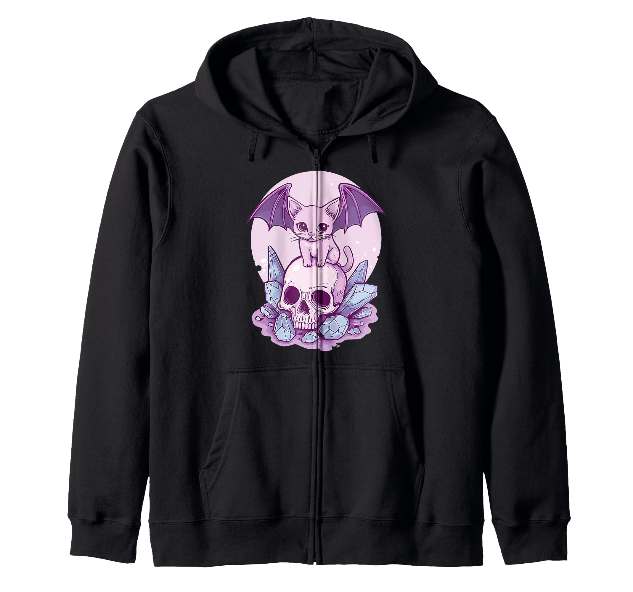 Pastel Goth Anime Manga Vaporwave Hoodie - Unique Graphic Men Women - T-Shirt, Sweatshirt, Hoodie