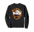 Fathers Day Baseball Glove Dad Sweatshirt - Casual Everyday Wear Unisex - T-Shirt, Sweatshirt, Hoodie