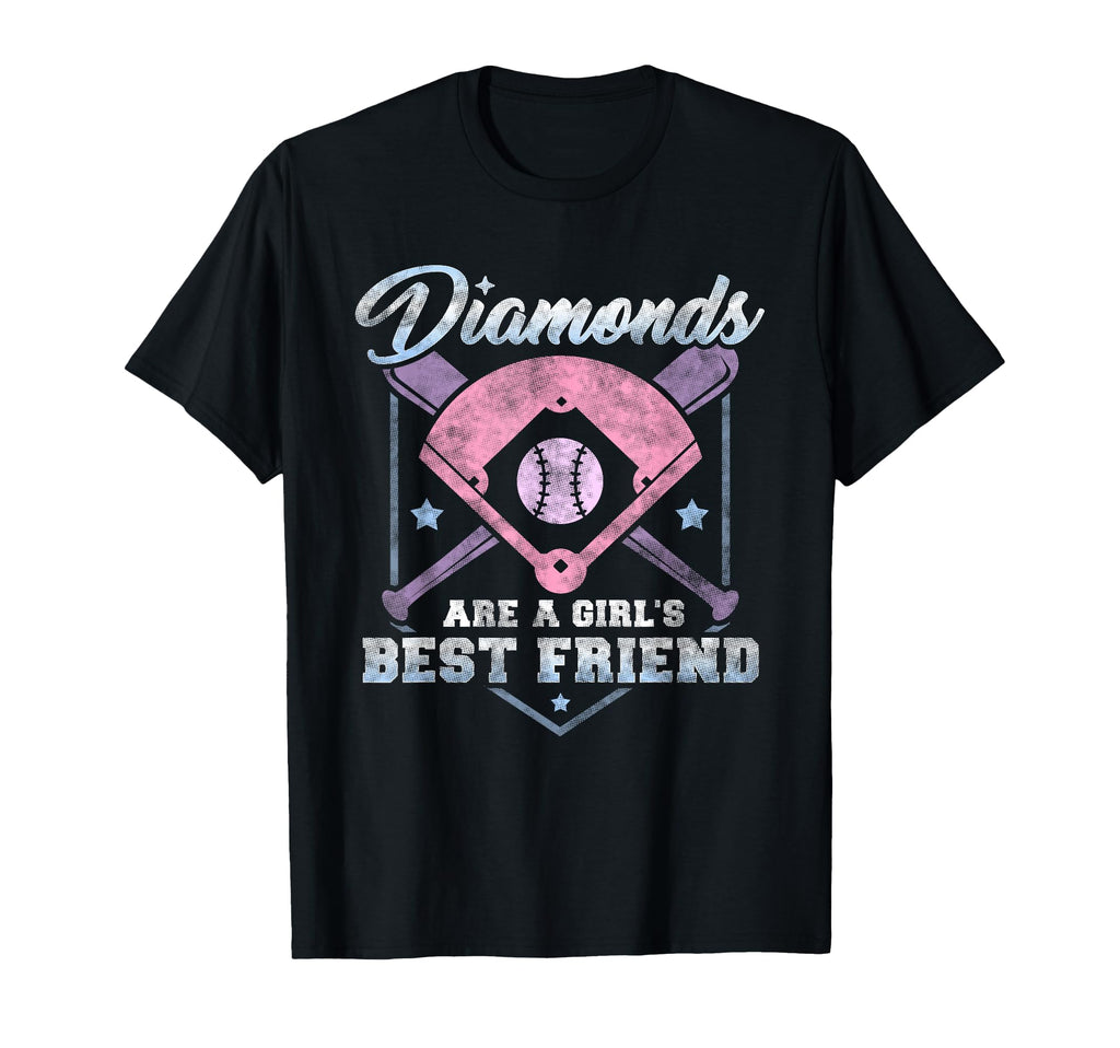 Diamonds Are Girlss Best Friend T-Shirt - Trendy Graphic for Adults - T-Shirt, Sweatshirt, Hoodie