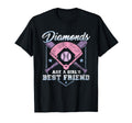 Diamonds Are Girlss Best Friend T-Shirt - Trendy Graphic for Adults - T-Shirt, Sweatshirt, Hoodie