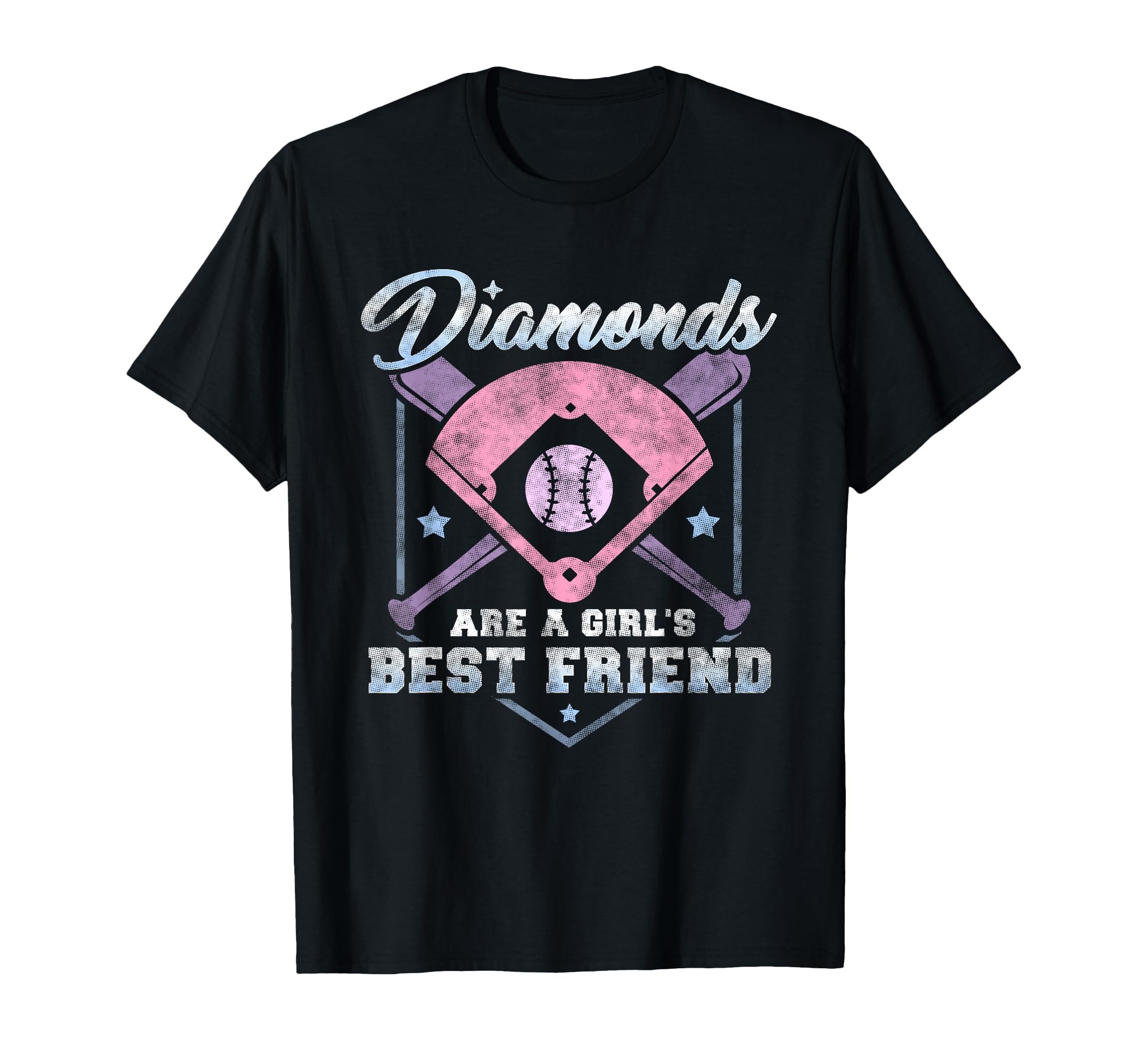 Diamonds Are Girlss Best Friend T-Shirt - Trendy Graphic for Adults - T-Shirt, Sweatshirt, Hoodie