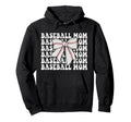 Baseball Mom Baseball Mama Mothers Day Hoodie - Unique Graphic Men Women - T-Shirt, Sweatshirt, Hoodie