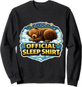 Official Sleep Cute Bear Sleeping Merch - Adult & Kids T-Shirts, Sweatshirts & Hoodies apparel design preview 1
