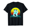 Sunset Lucky Cat T-Shirt - Unique Graphic Unisex - T-Shirt, Sweatshirt, Hoodie