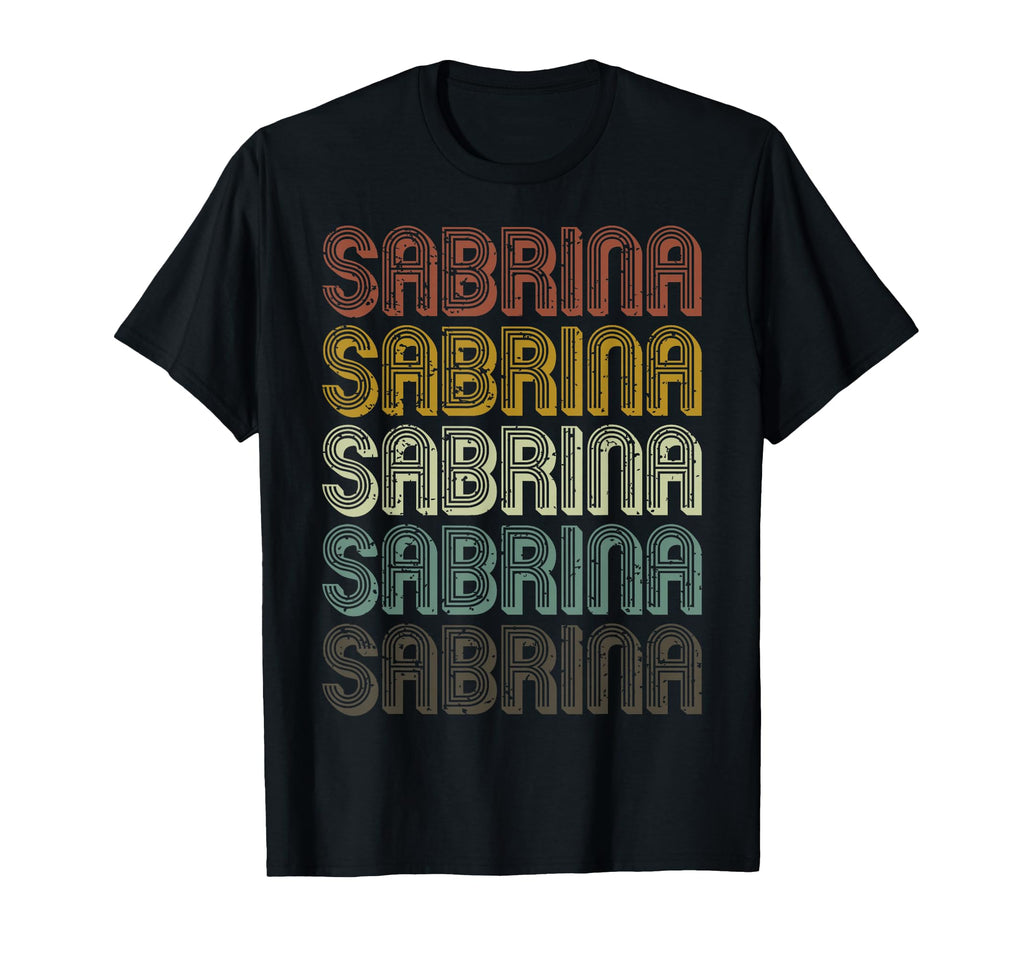 Sabrina First Name Personalized T-Shirt - Aesthetic Graphic for Adults - T-Shirt, Sweatshirt, Hoodie