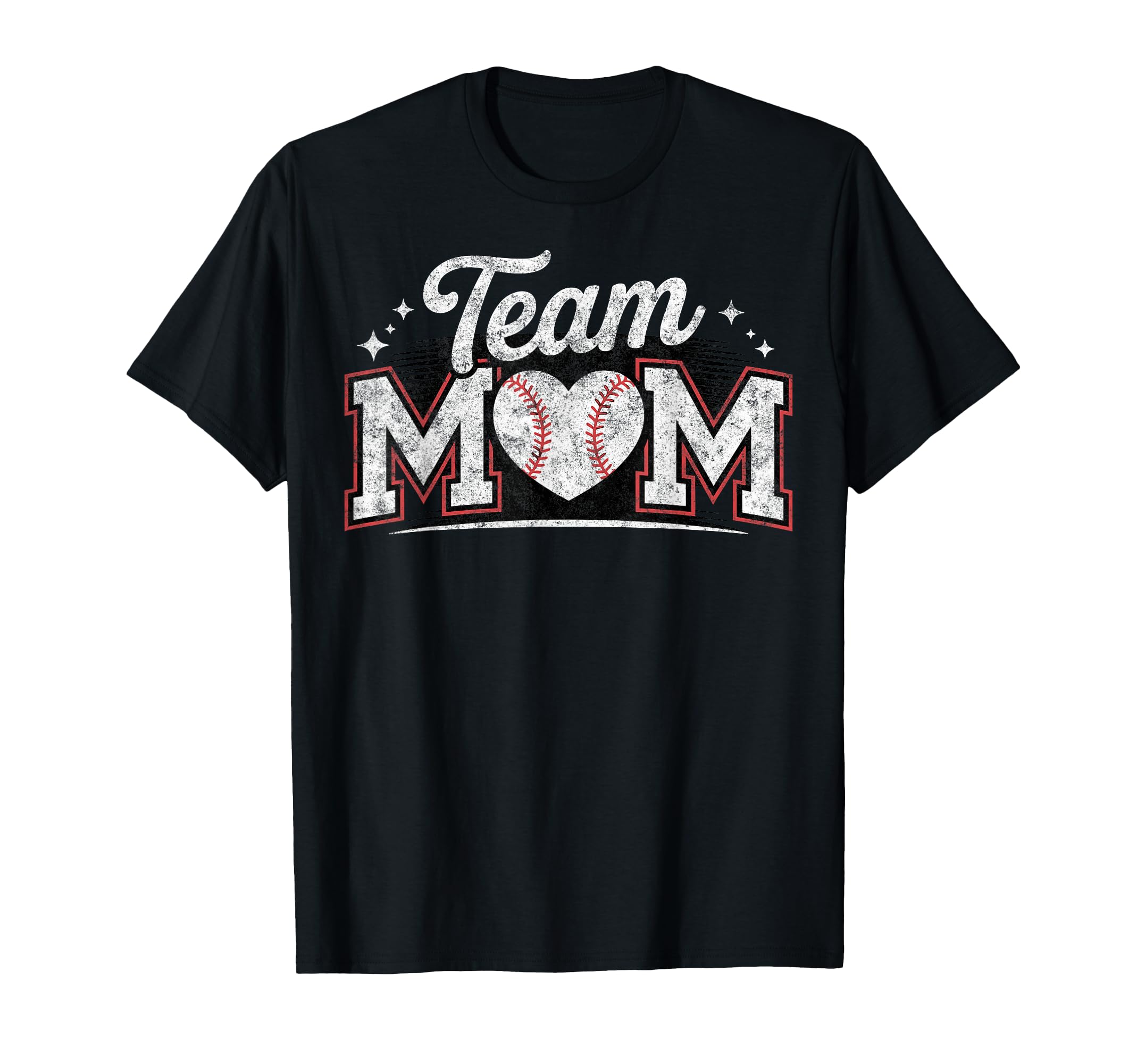 Baseball Team Mom Mother Baseball T-Shirt - Custom Art Print Men Women - T-Shirt, Sweatshirt, Hoodie