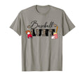 Baseball Aunt Leopard Aunt T-Shirt - Casual Everyday Wear Men Women - T-Shirt, Sweatshirt, Hoodie