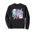 Baseball Mama Preppy Baseball Mom Sweatshirt - Casual Everyday Wear Unisex - T-Shirt, Sweatshirt, Hoodie