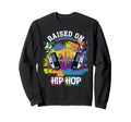 Raised Hip Hop Urban Dj Sweatshirt - Fun Novelty Design for Adults - T-Shirt, Sweatshirt, Hoodie