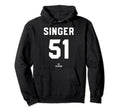 Brady Singer 51 Kansas City Mlbpa Hoodie - Fun Novelty Design Men Women - T-Shirt, Sweatshirt, Hoodie