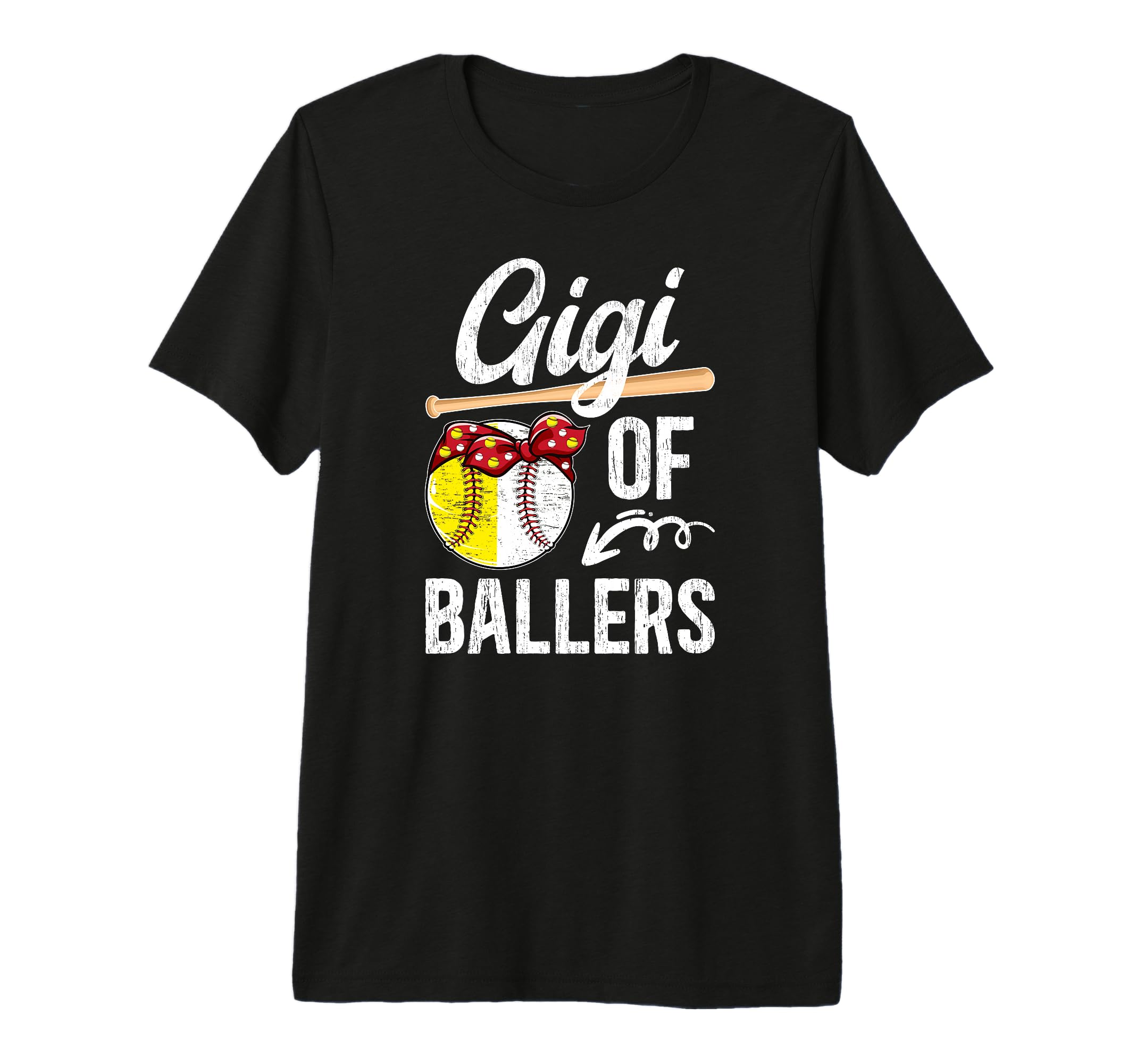 Gigi Ballers Baseball Softball Gigi T-Shirt - Casual Everyday Wear Unisex - T-Shirt, Sweatshirt, Hoodie
