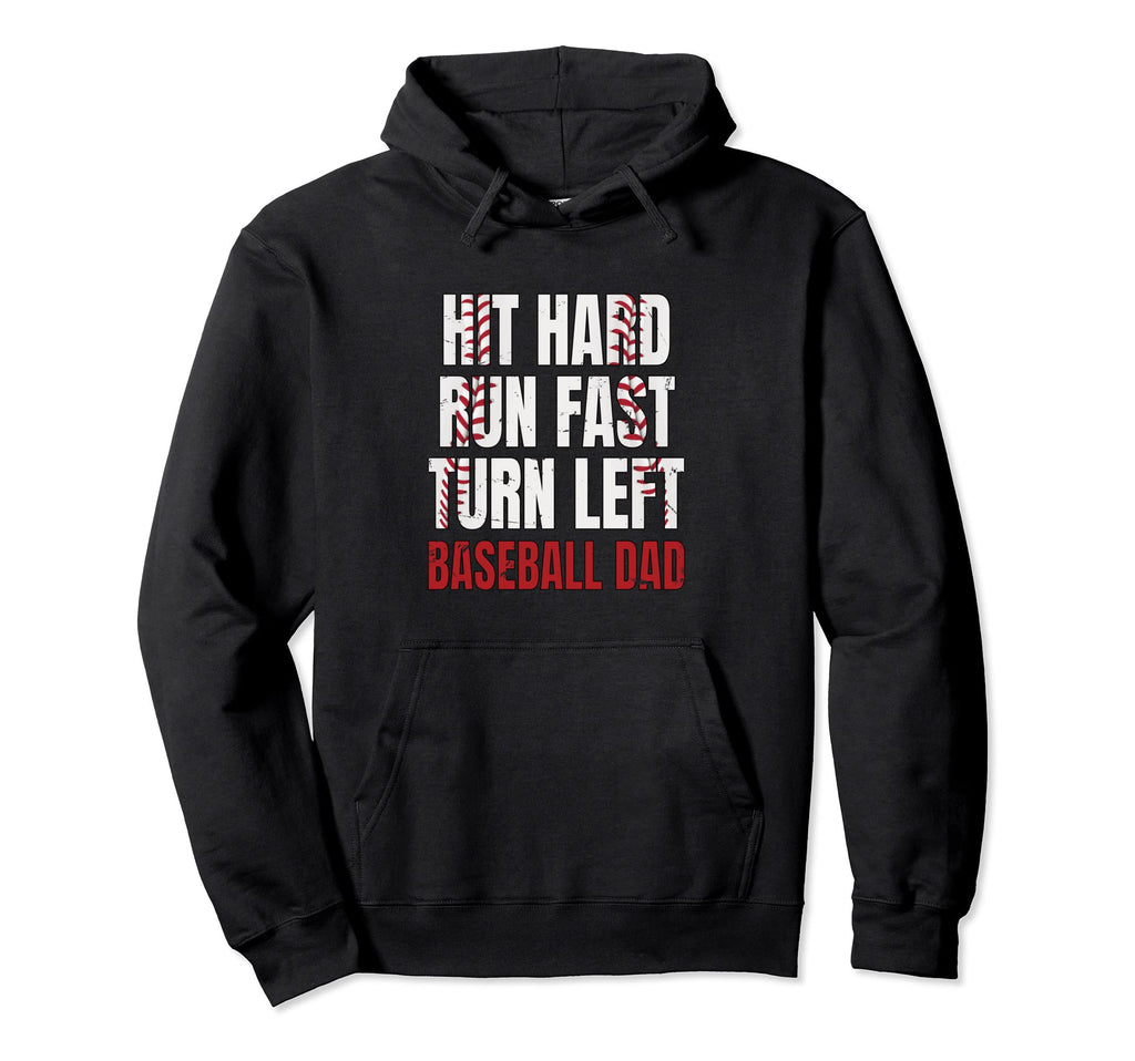 Hit Hard Run Fast Turn Left Funny Hoodie - Streetwear Style Unisex - T-Shirt, Sweatshirt, Hoodie