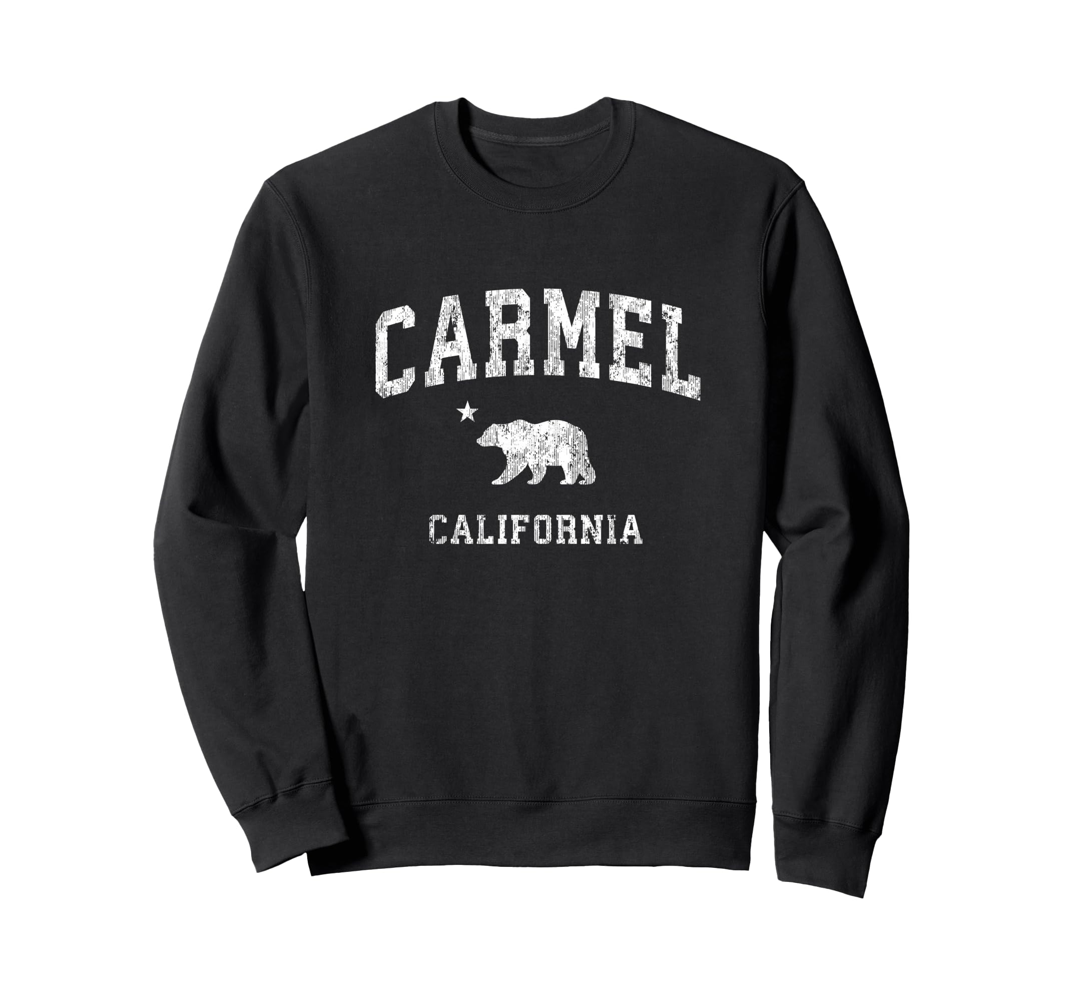 Carmel California Ca Distressed Sweatshirt - Fun Novelty Design Men Women - T-Shirt, Sweatshirt, Hoodie