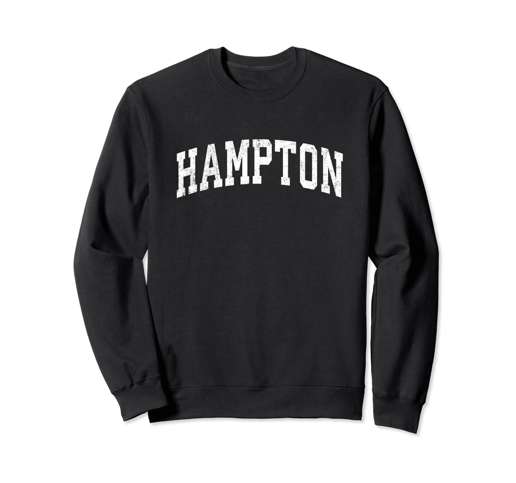 Hampton Virginia Va Varsity Sweatshirt - Aesthetic Graphic for Adults - T-Shirt, Sweatshirt, Hoodie