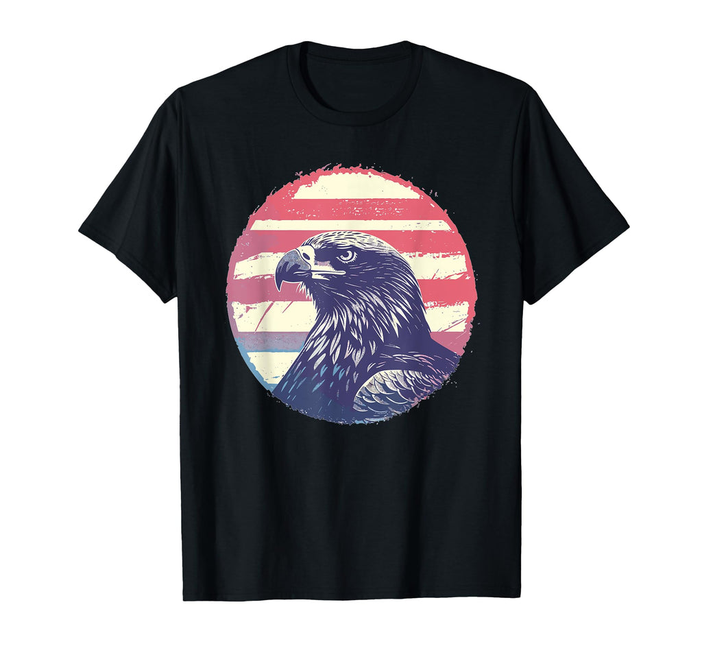 Sunset Eagle Bird T-Shirt - Fun Novelty Design Men Women - T-Shirt, Sweatshirt, Hoodie