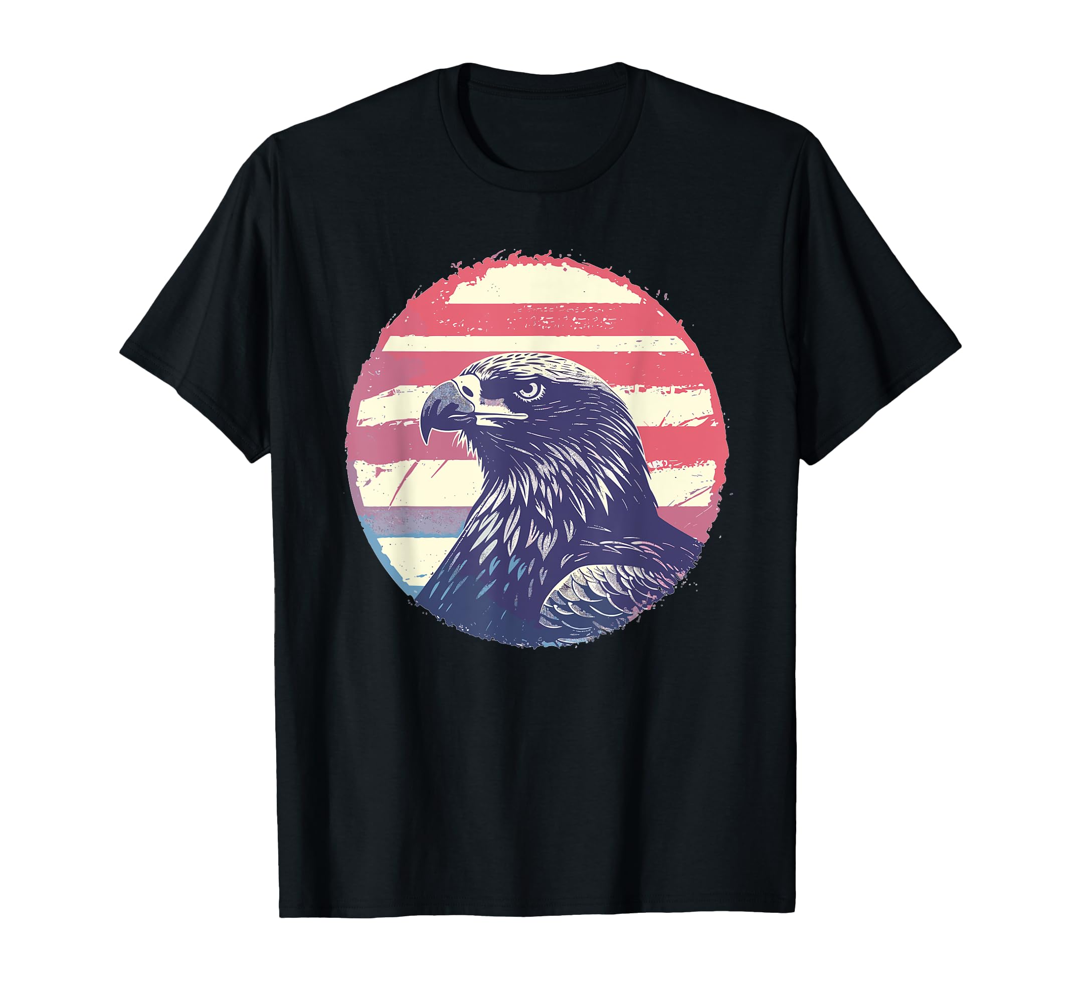 Sunset Eagle Bird T-Shirt - Fun Novelty Design Men Women - T-Shirt, Sweatshirt, Hoodie