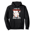 Fathers Day Baseball Dad Parent Hoodie - Aesthetic Graphic for Adults - T-Shirt, Sweatshirt, Hoodie