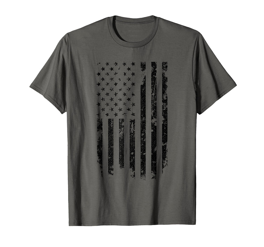 Distressed American Flag T-Shirt - Streetwear Style Unisex - T-Shirt, Sweatshirt, Hoodie