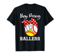 Busy Raising Ballers Funny Baseball T-Shirt - Fun Novelty Design Unisex - T-Shirt, Sweatshirt, Hoodie