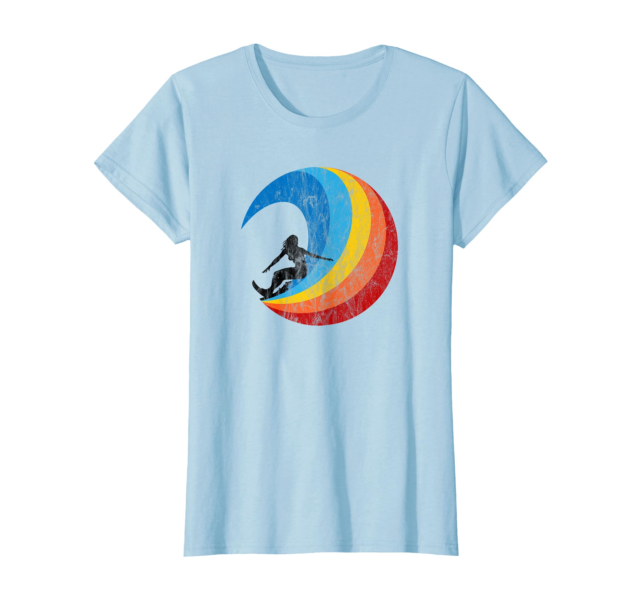 Surfer Wave T-Shirt - Unique Graphic Men Women - T-Shirt, Sweatshirt, Hoodie