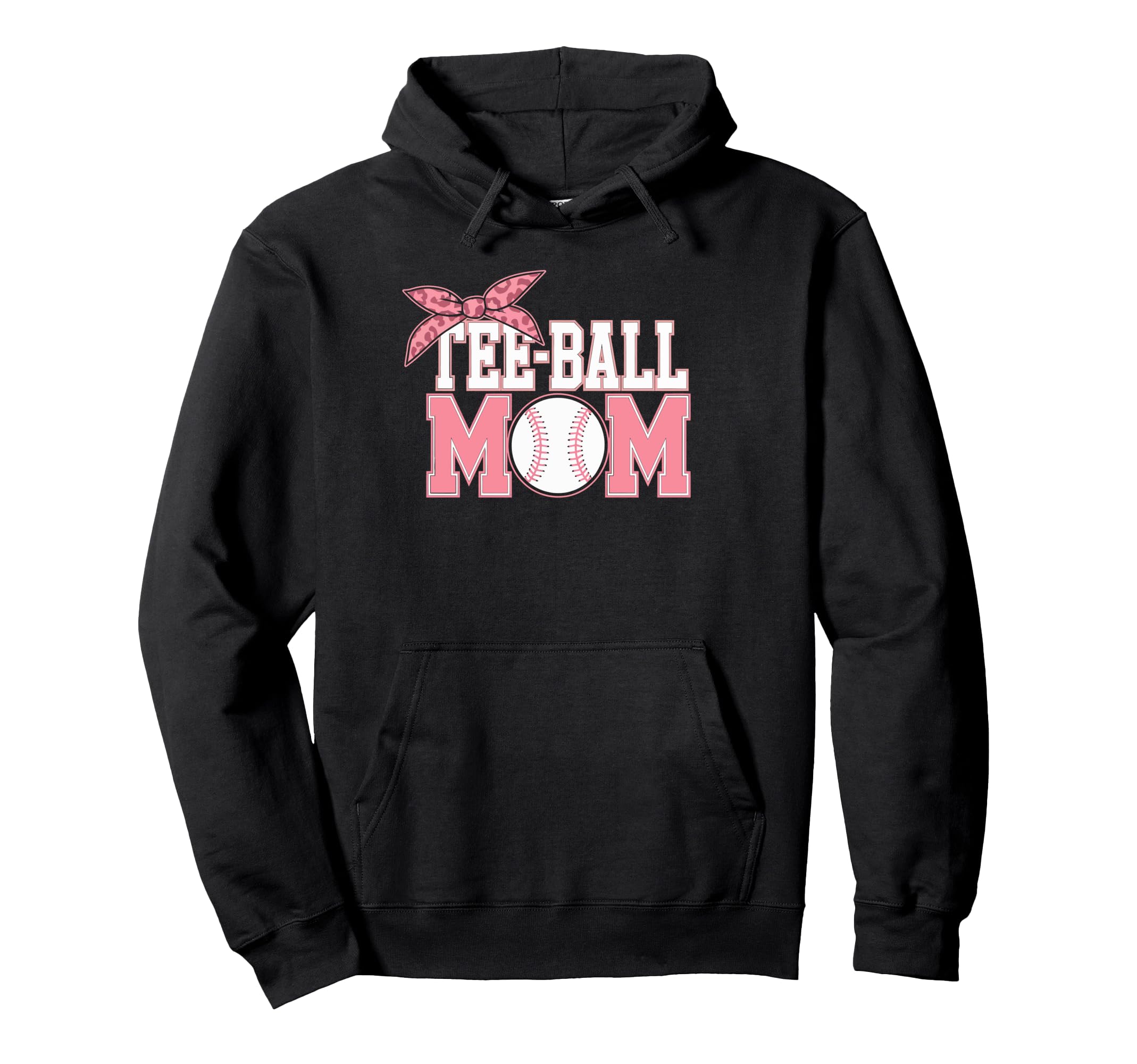 T Ball Mom Baseball Hoodie - Unique Graphic Unisex - T-Shirt, Sweatshirt, Hoodie