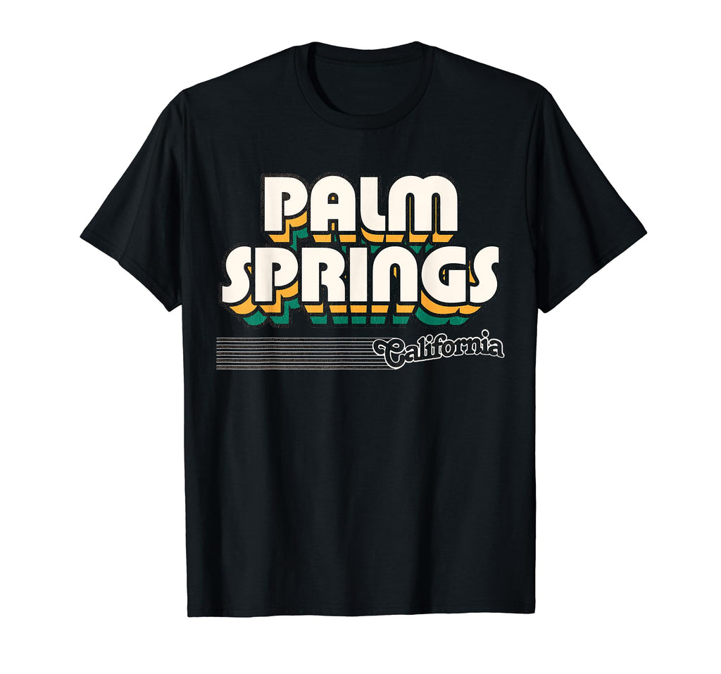Palm Springs California Stripes T-Shirt - Aesthetic Graphic Men Women - T-Shirt, Sweatshirt, Hoodie