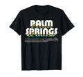 Palm Springs California Stripes T-Shirt - Aesthetic Graphic Men Women - T-Shirt, Sweatshirt, Hoodie