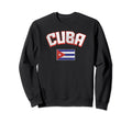 Cuba Flag Distressed Cuban Pride Sweatshirt - Custom Art Print Men Women - T-Shirt, Sweatshirt, Hoodie