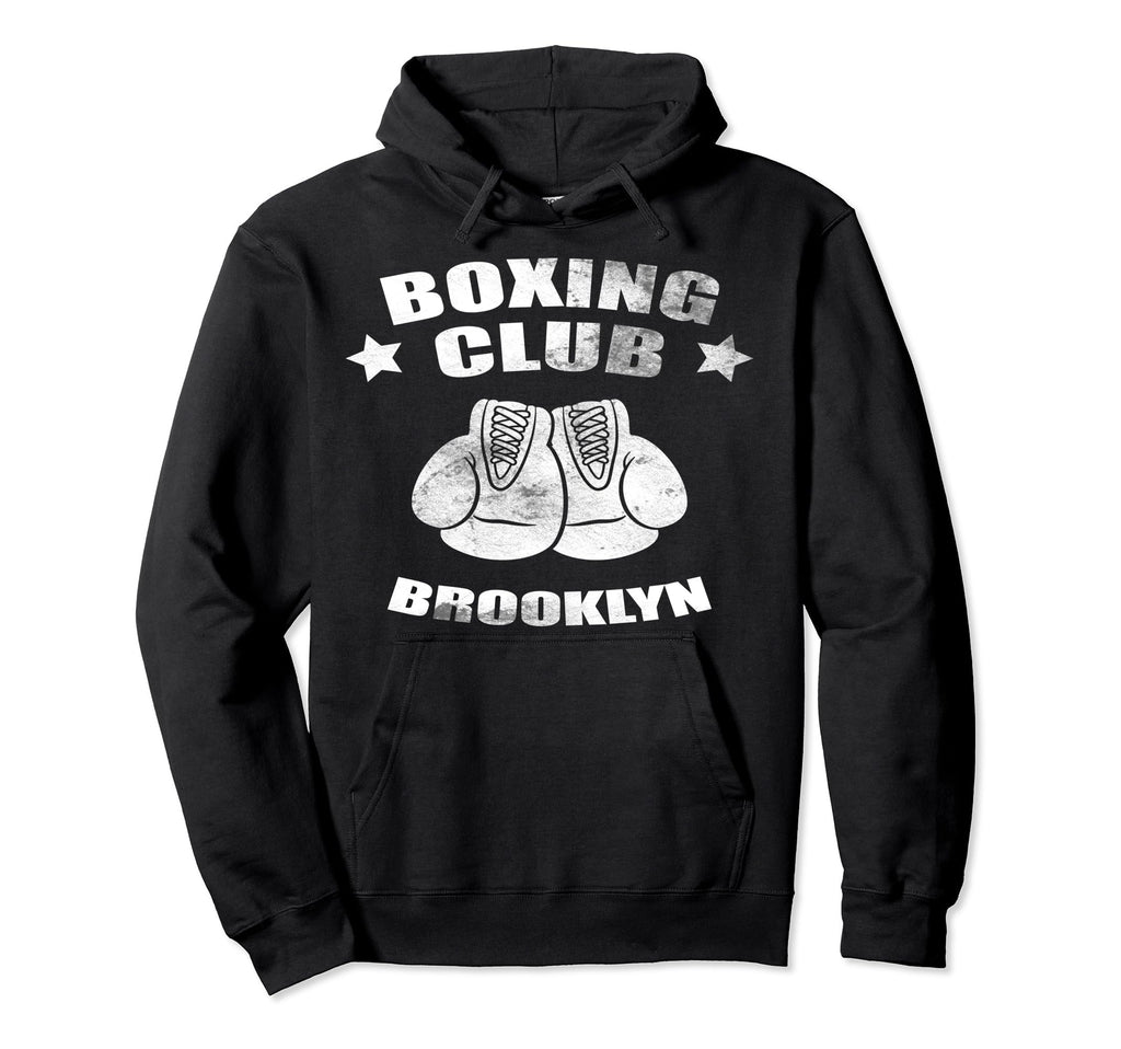 Brooklyn Boxing Club Distressed Hoodie - Casual Everyday Wear for Adults - T-Shirt, Sweatshirt, Hoodie